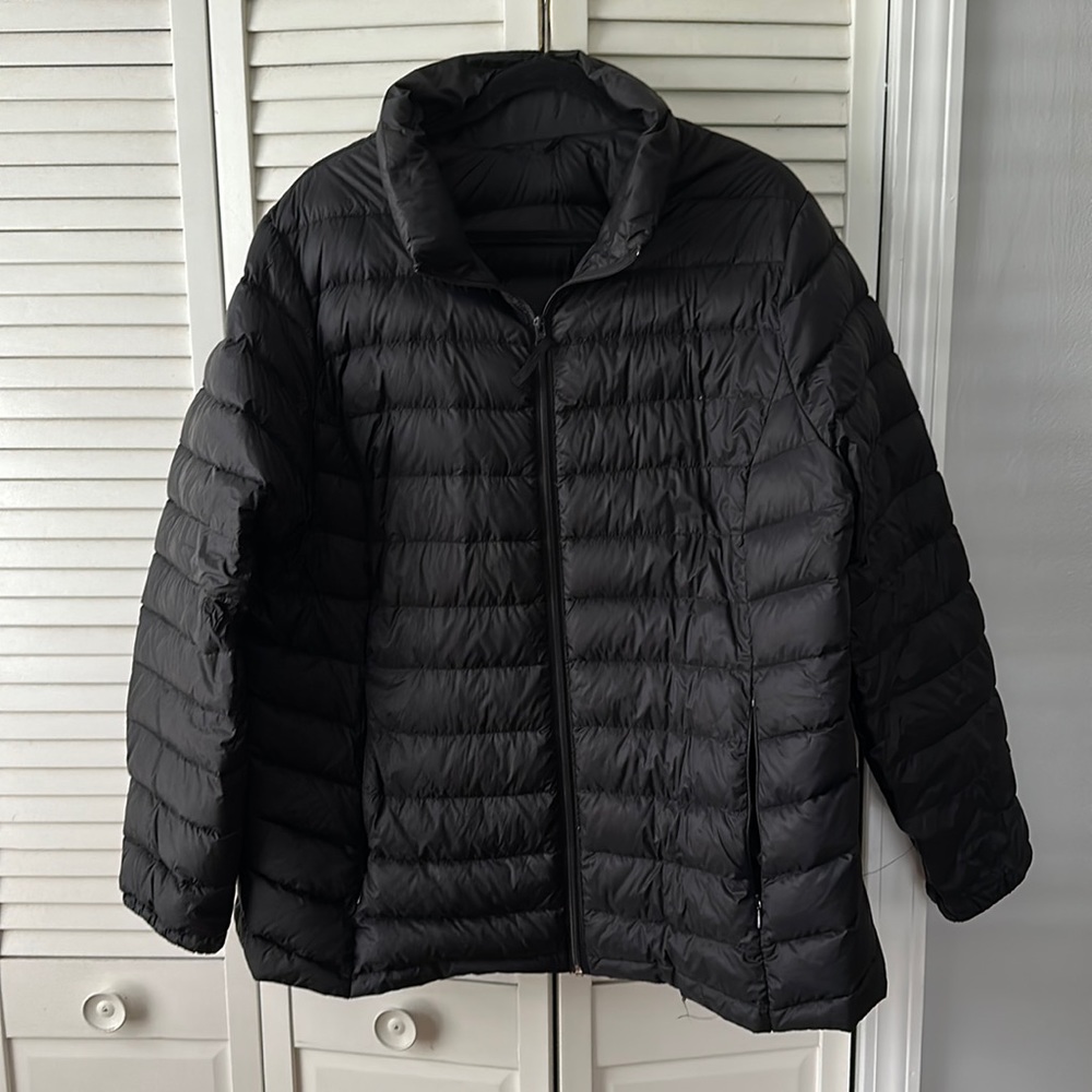 Black winter coat